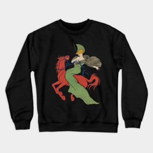 Amazone en tenu de soire Crewneck Sweatshirt